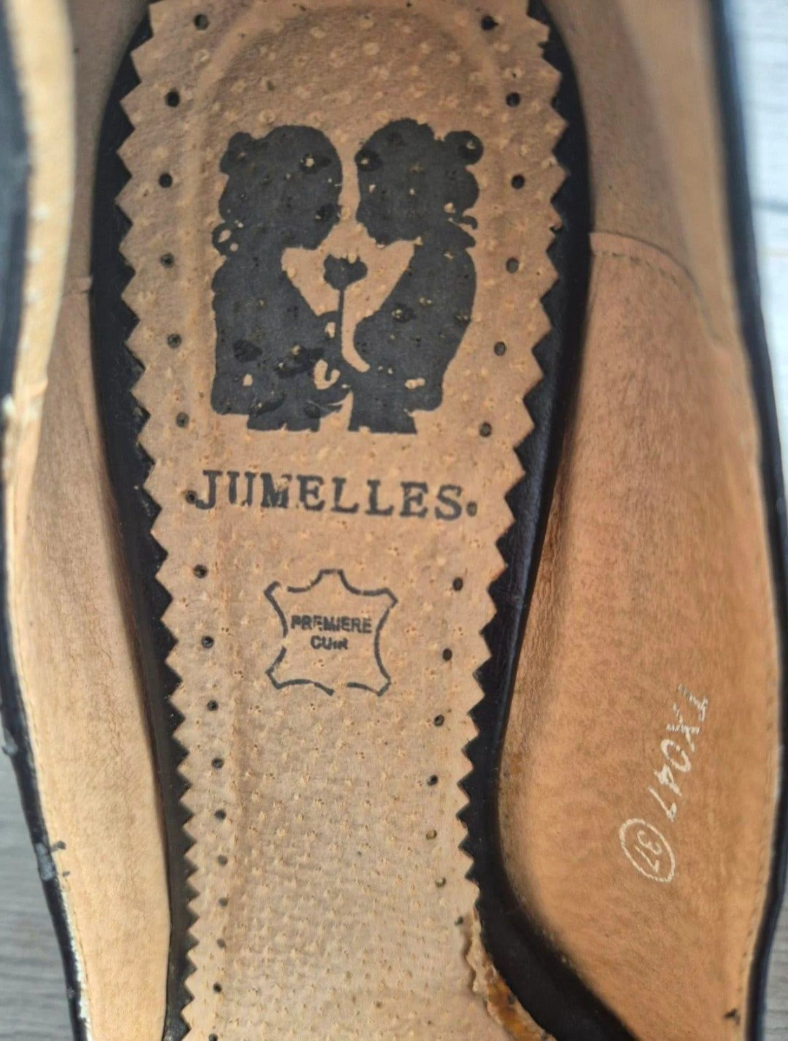 Jumelles Negras de Ante/Cuero Peep-toe con Zuecos/Tacones - Talla 37 – photo 8